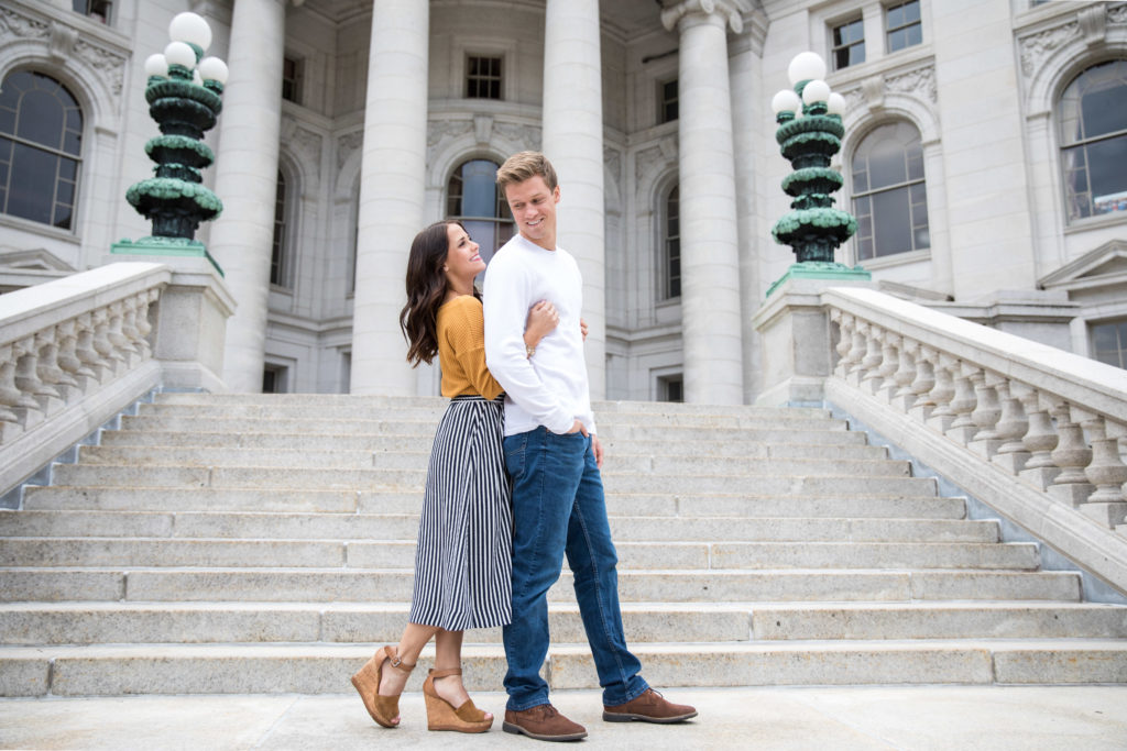 Wisconsin State Capitol Engagement Photo