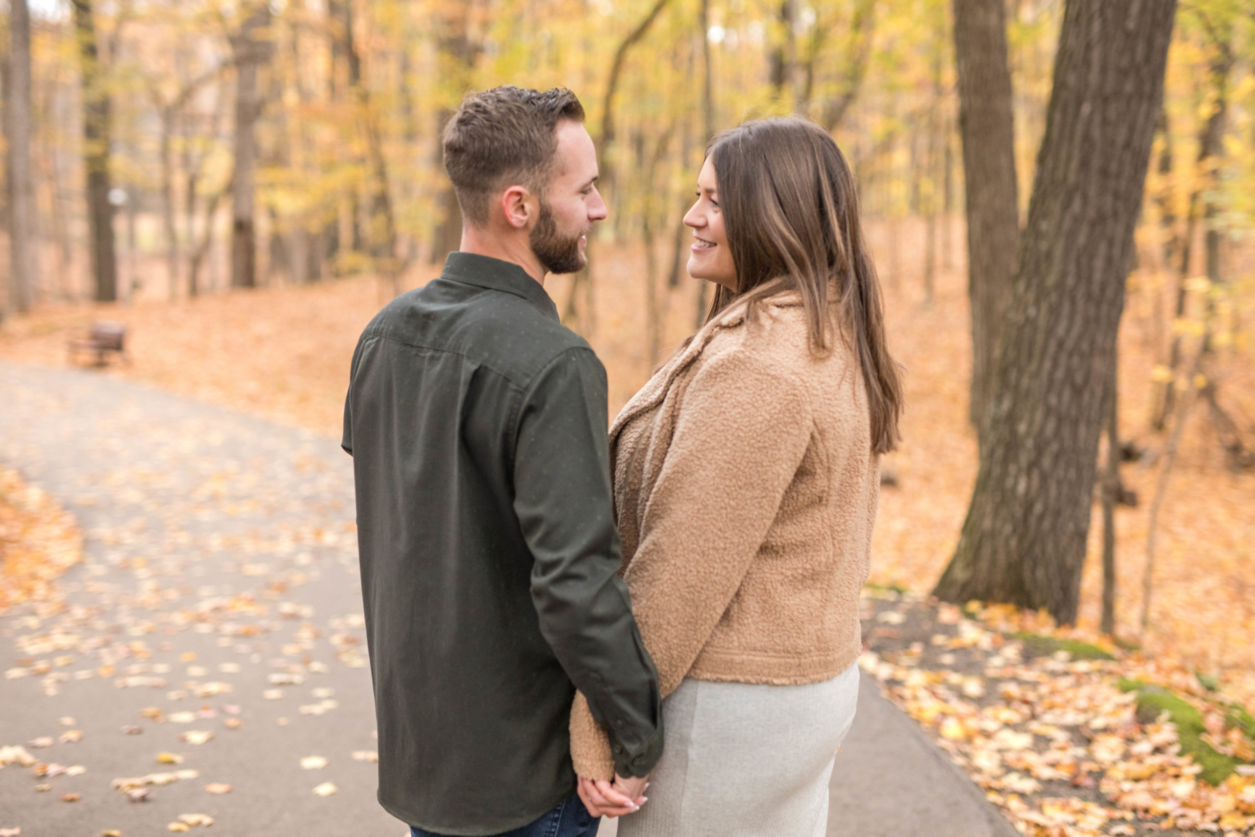 Holy Hill WI Fall Engagement