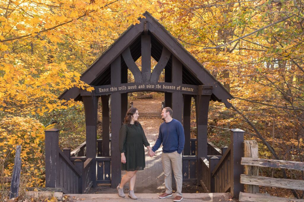 Seven Bridges Milwaukee Engagement Photos