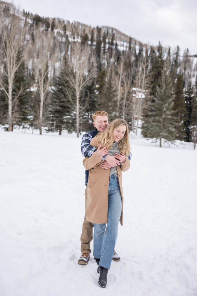 Vail Winter Engagement Session