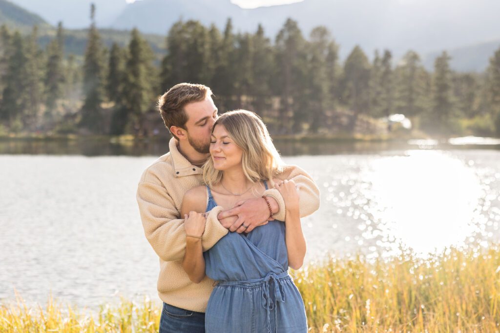 Sprague Lake Fall Engagement