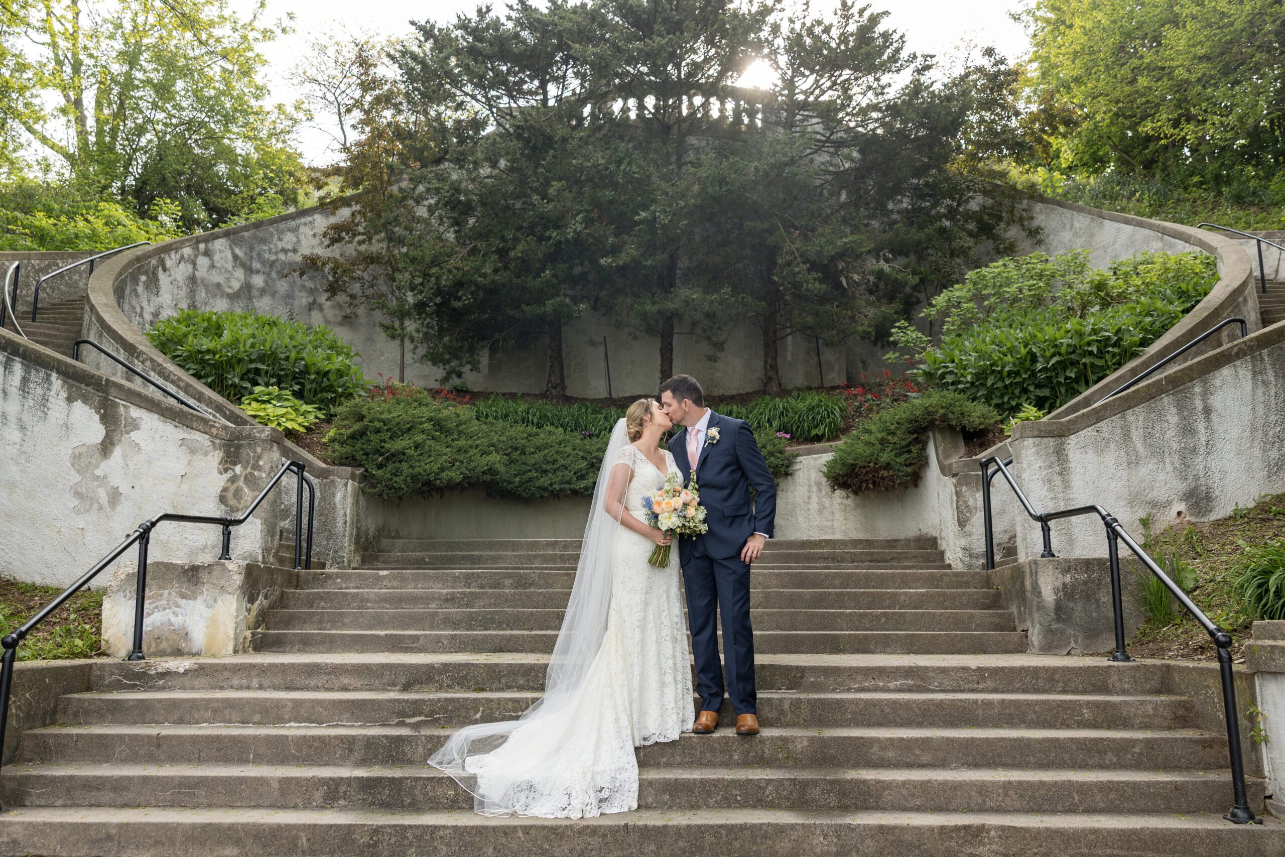 Wedding Portraits by Lake Park Bistro in Milwaukee